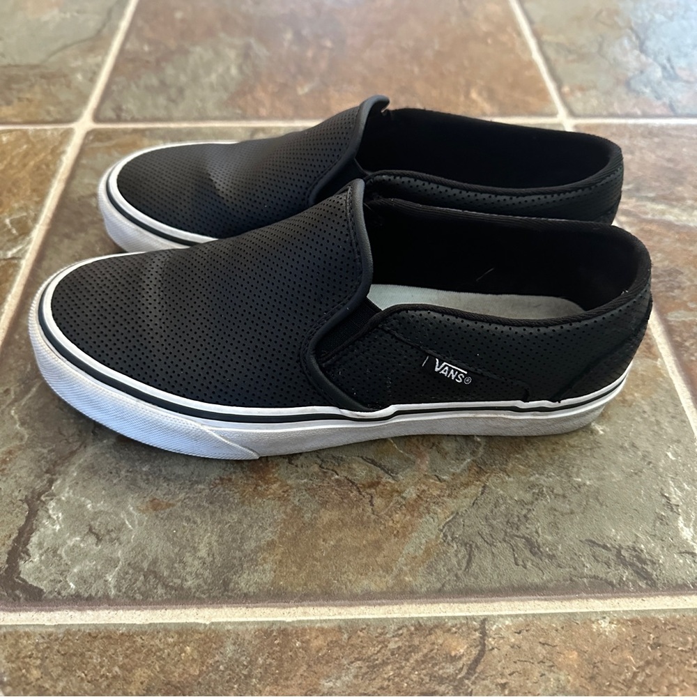 Vans Slip-On Perf Leather Shoe